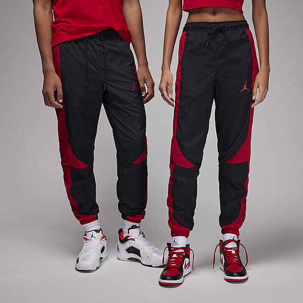 Black and red jordan sweatsuit cheap